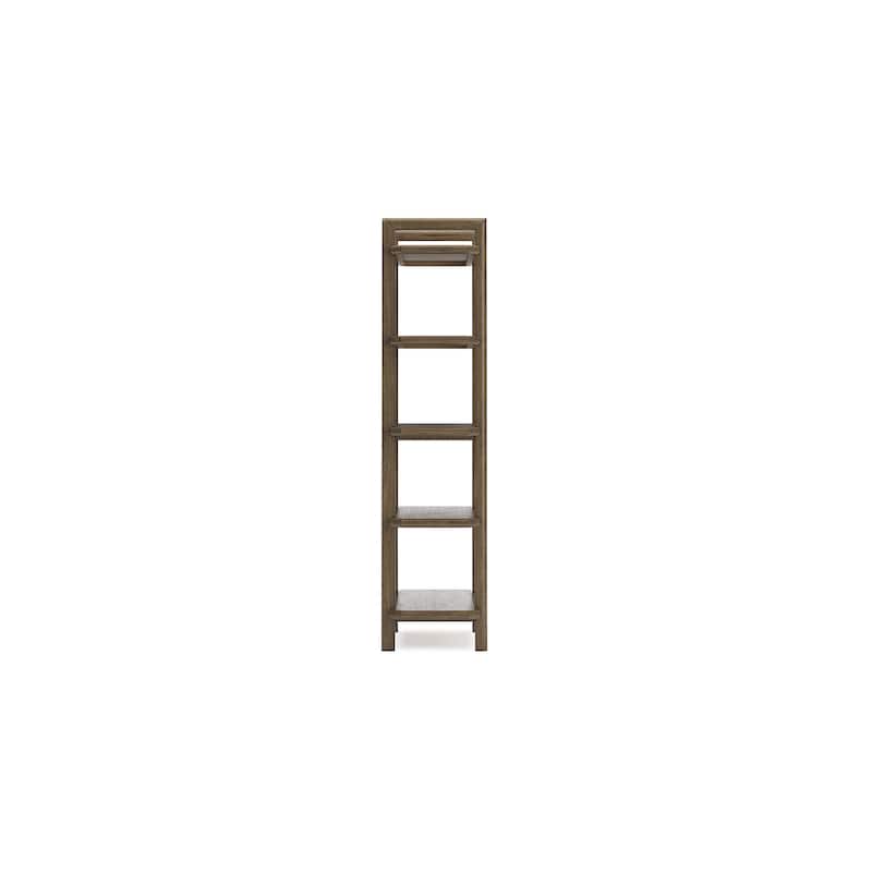 Signature Design by Ashley Roanhowe Brown 71" Bookcase - 54"W x 17"D x 71"H