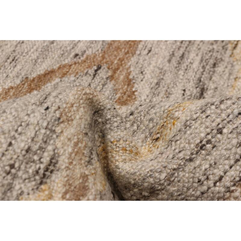 Ankara FW Grey Kilim 5'2" x 7'5" - 5'2 x 7'5