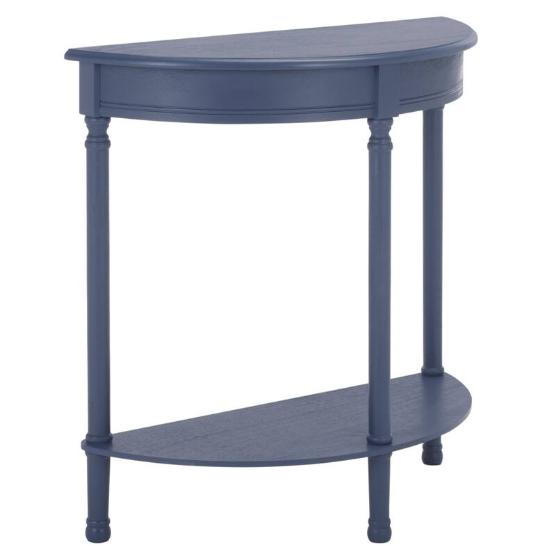 SAFAVIEH Veva Half Moon Console Table - 28" W x 11.8" L x 28" H - 28"W x 12"D x 28"H