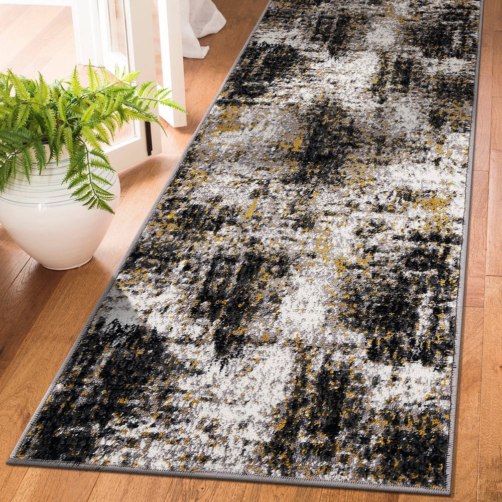 World Rug Gallery Adare Contemporary Abstract Area Rug