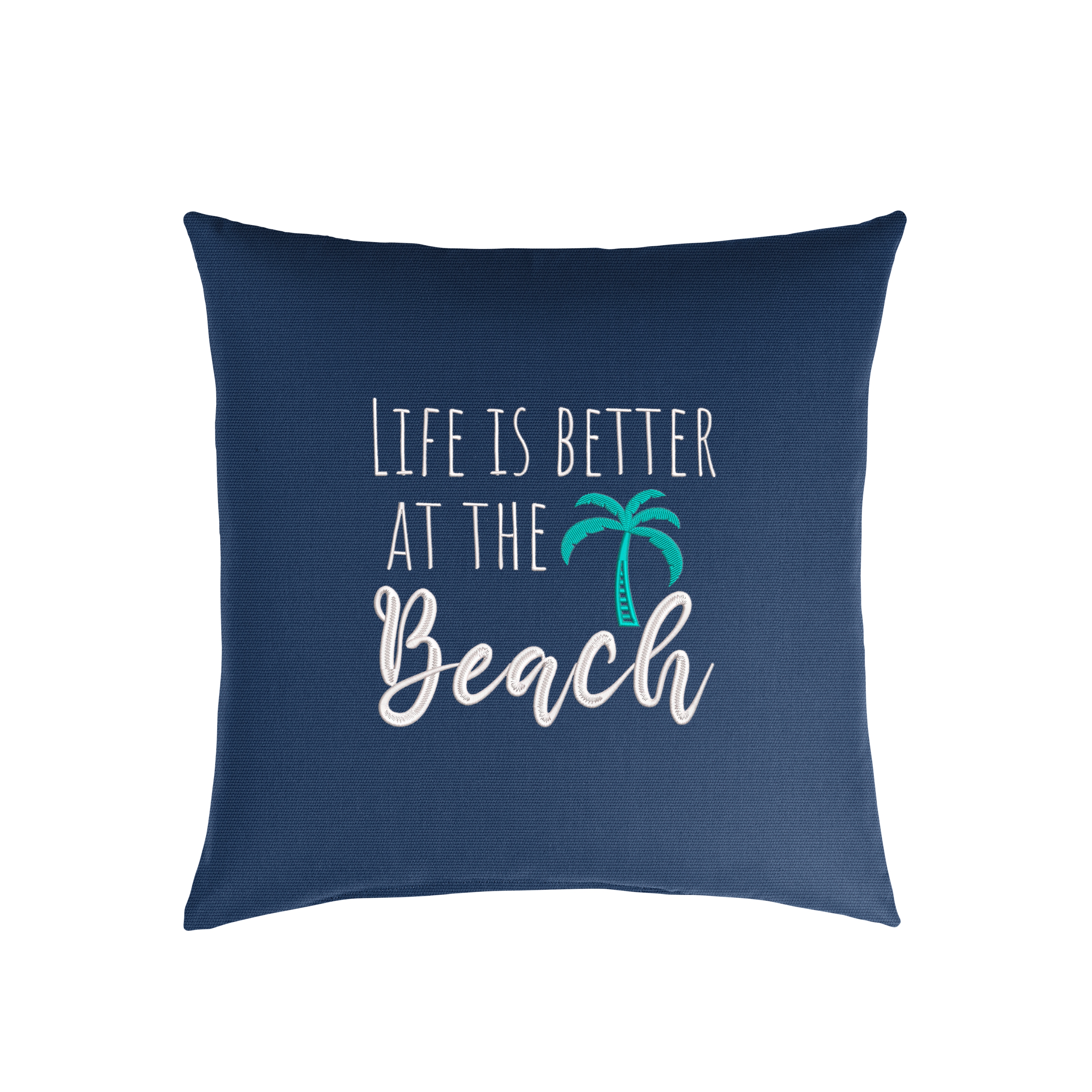 Life is better at the sale beach pillow
