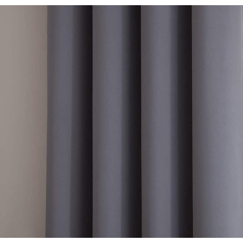 Home Sweet Home Dream Thermal Insulated Blackout Curtain Panels with Tie-Backs