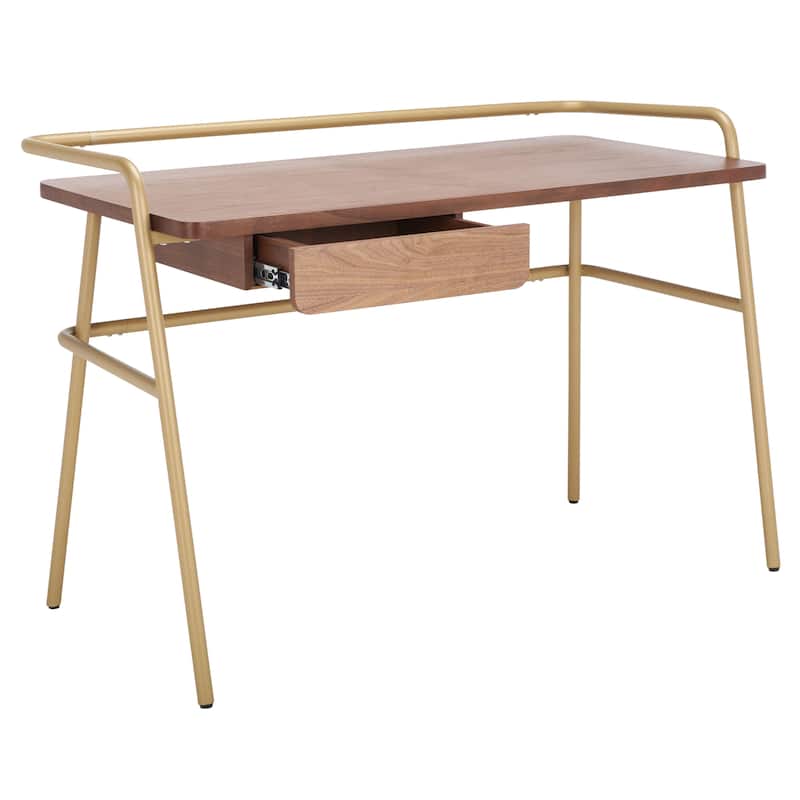 SAFAVIEH Couture Florestine Metal And Wood Desk