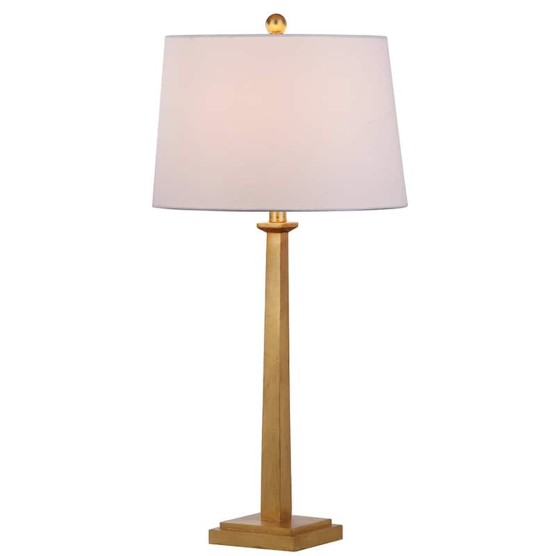 SAFAVIEH Lighting Liesbeth Gold 32-inch Table Lamp (Set of 2) - 15Wx15Dx32H