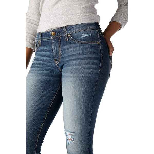 levi strauss signature mid rise skinny