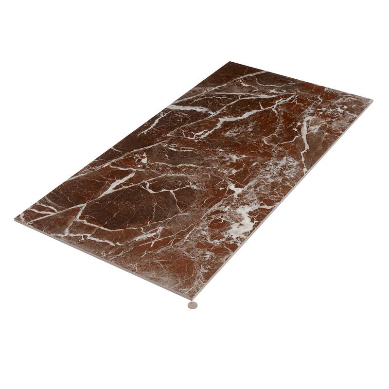Regalia 24x48 in. Matte Porcelain Marble-look Vein Large Wall and Floor Tile (15.5 sq ft/case, 2-Pack)