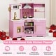 preview thumbnail 16 of 28, Costway Pretend Play Kitchen for Kids Toddler Aged 3+ Wooden Toy Set - See Details