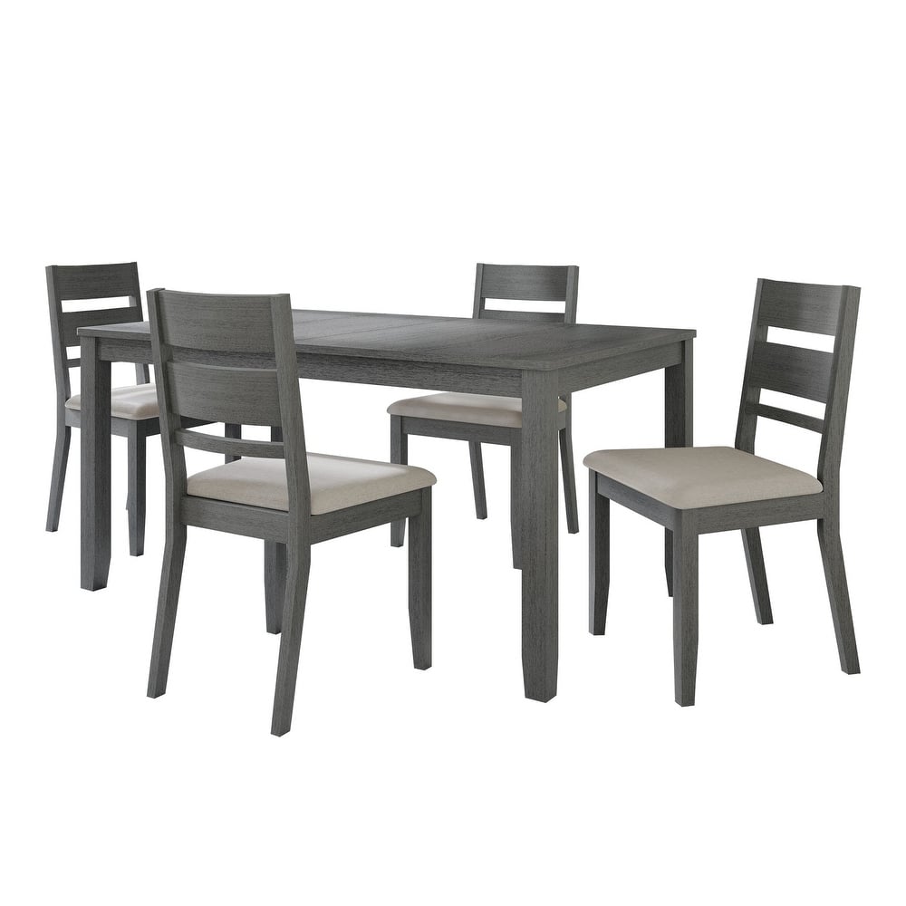 CraftPorch Elegant 5-piece Wooden Dining Set