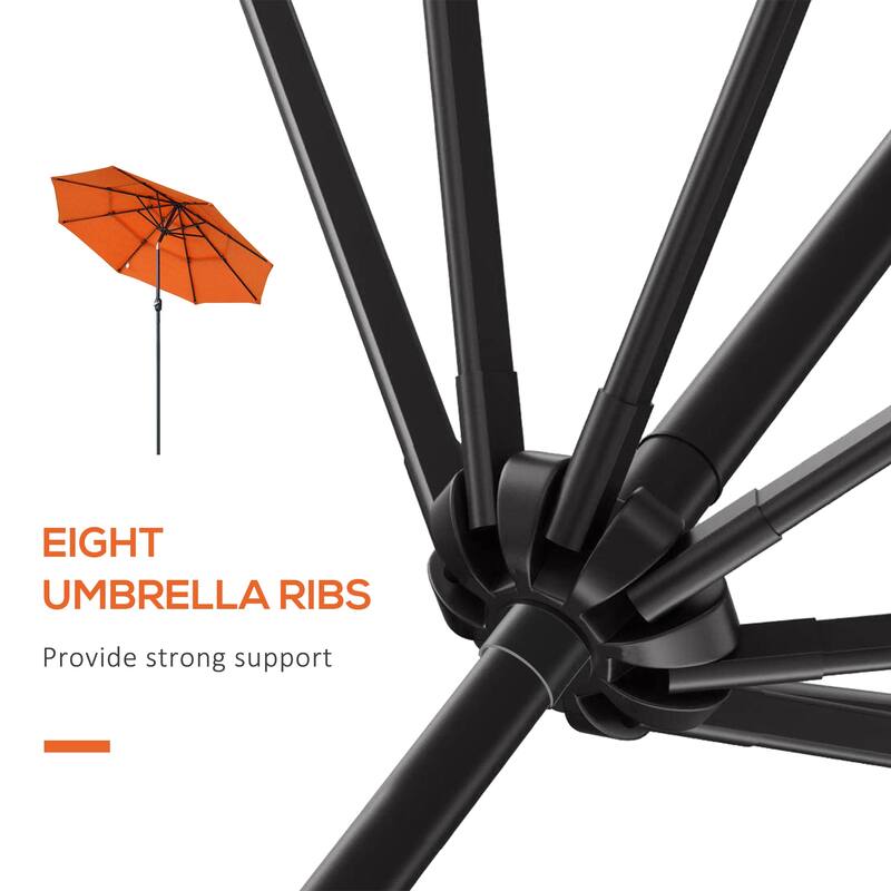Versatile Outdoor Umbrella with Advanced Features for Ultimate Shade Experience