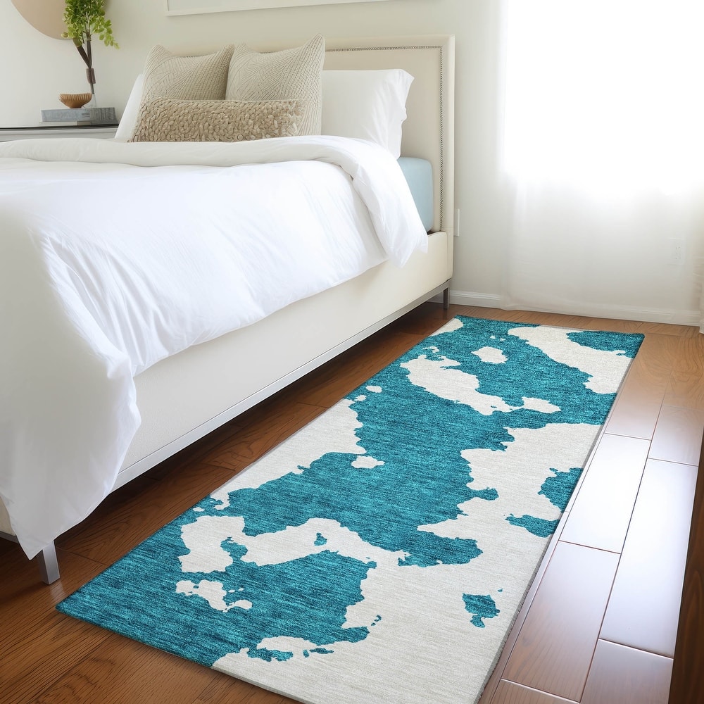 Premium Washable Super Soft Contemporary Islands Mayfield Rug