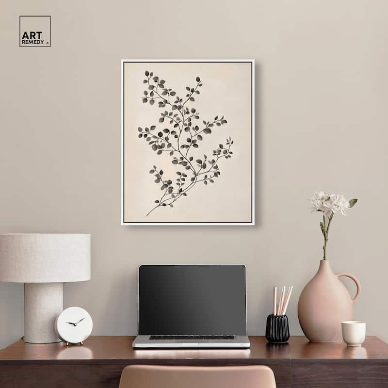 Bilberry Branch II Canvas by Art Remedy