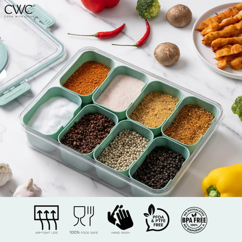 COOK WITH COLOR Snackle Box for Kids Lunch Box and Snack Container