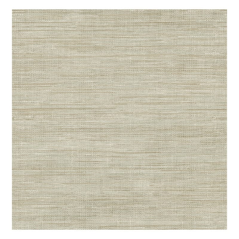 Brewster Woven Beige Faux Grasscloth Wallpaper - 20.5 x 396 x 0.025
