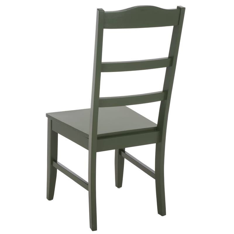 SAFAVIEH HOME Svetlana Ladder Back Side Chair - 18"W x 21"D x 40"H
