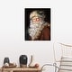 preview thumbnail 12 of 26, "Father Christmas" Traditional Santa Winter Holiday Poster Print