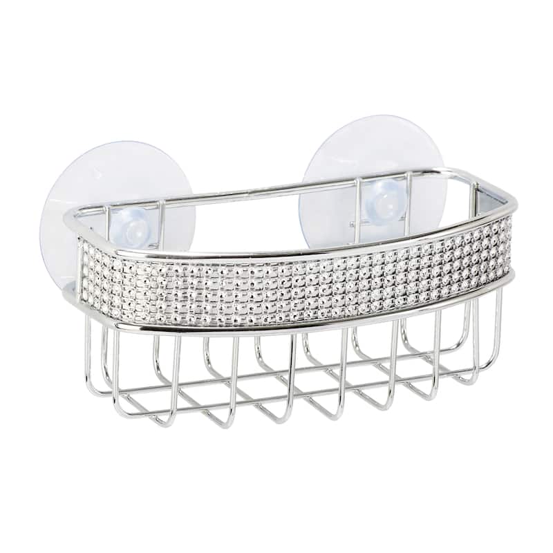 Kitchen Details Chrome Sponge Holder - 5.71" x 2.76" x 2.4"