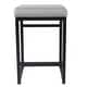 preview thumbnail 16 of 34, HomePop Open Back Metal 24" Counter Stool - 24 inches - 24 inches