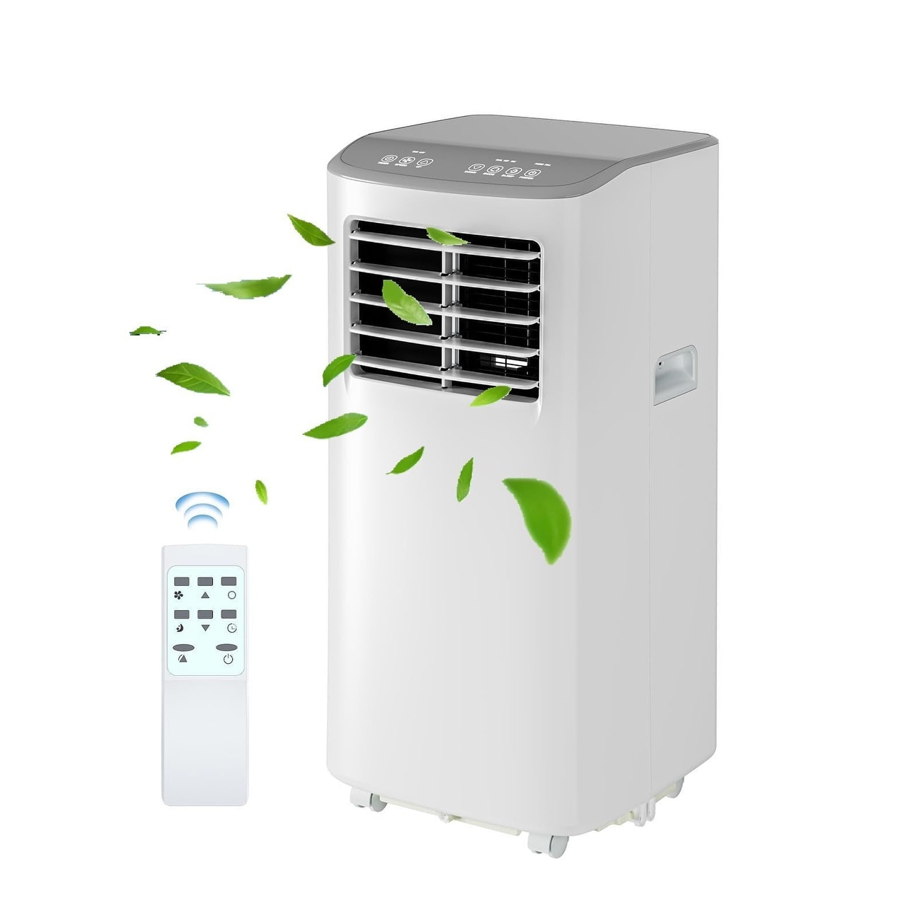 Portable Air Conditioner, 8000 BTU Quiet Cooling with Remote