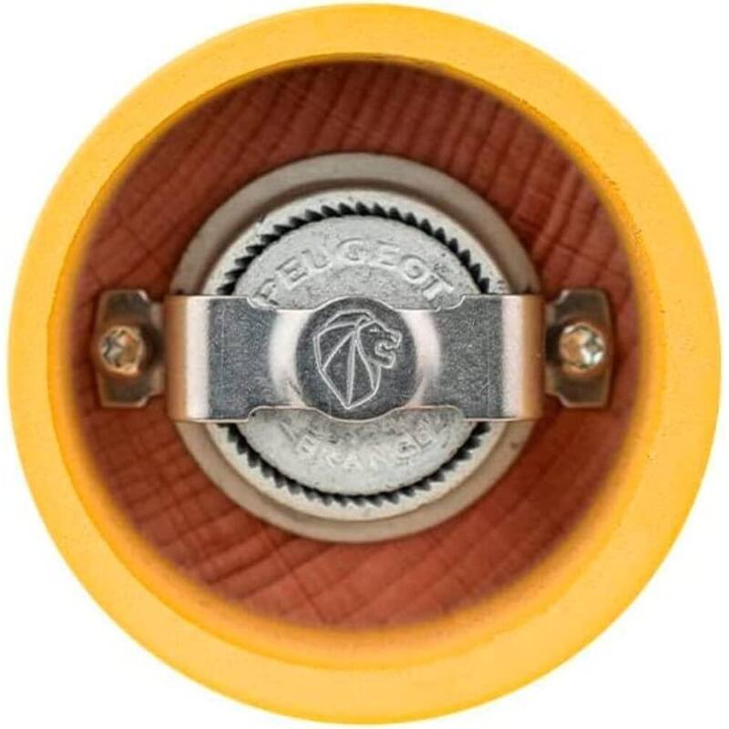 Peugeot Bistro Pepper Mill Saffron 10cm-4in