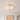 French Textured Frosted White Glass Scalloped Round Ceiling Light