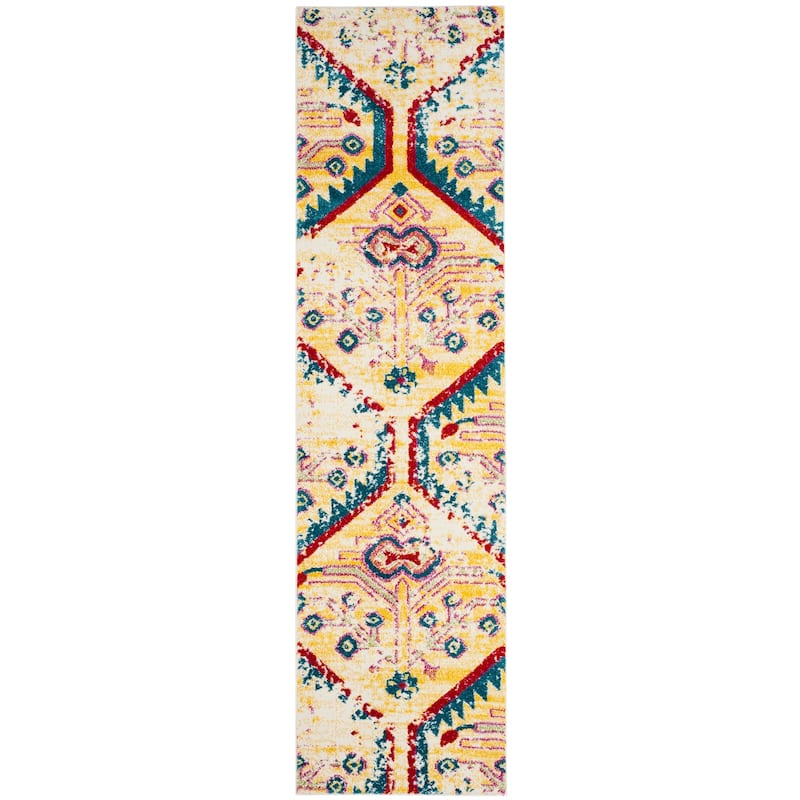 SAFAVIEH Watercolor Zafeiria Modern Abstract Rug