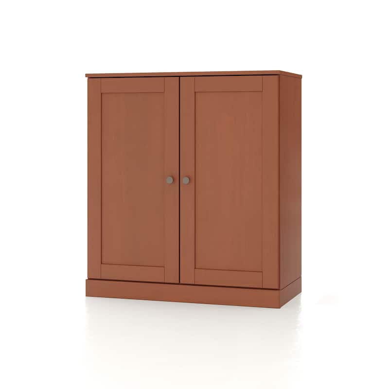 Palace Imports 100% Solid Wood 32" Bathroom Storage Cabinet with Shaker Doors and Adjustable Shelves