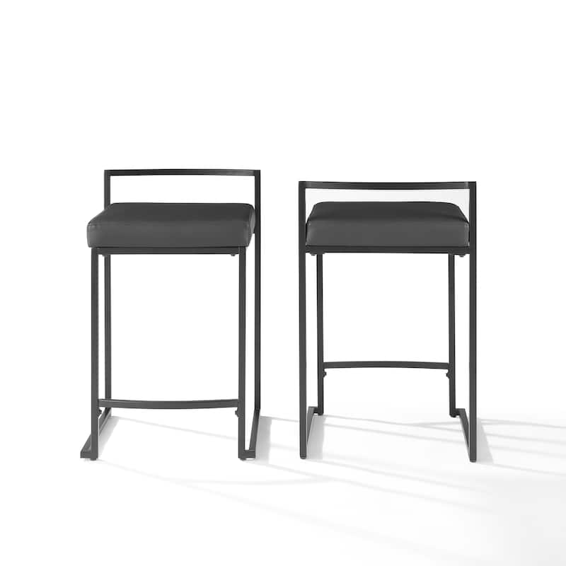 Crosley Harlowe 2Pc Counter Stool Set