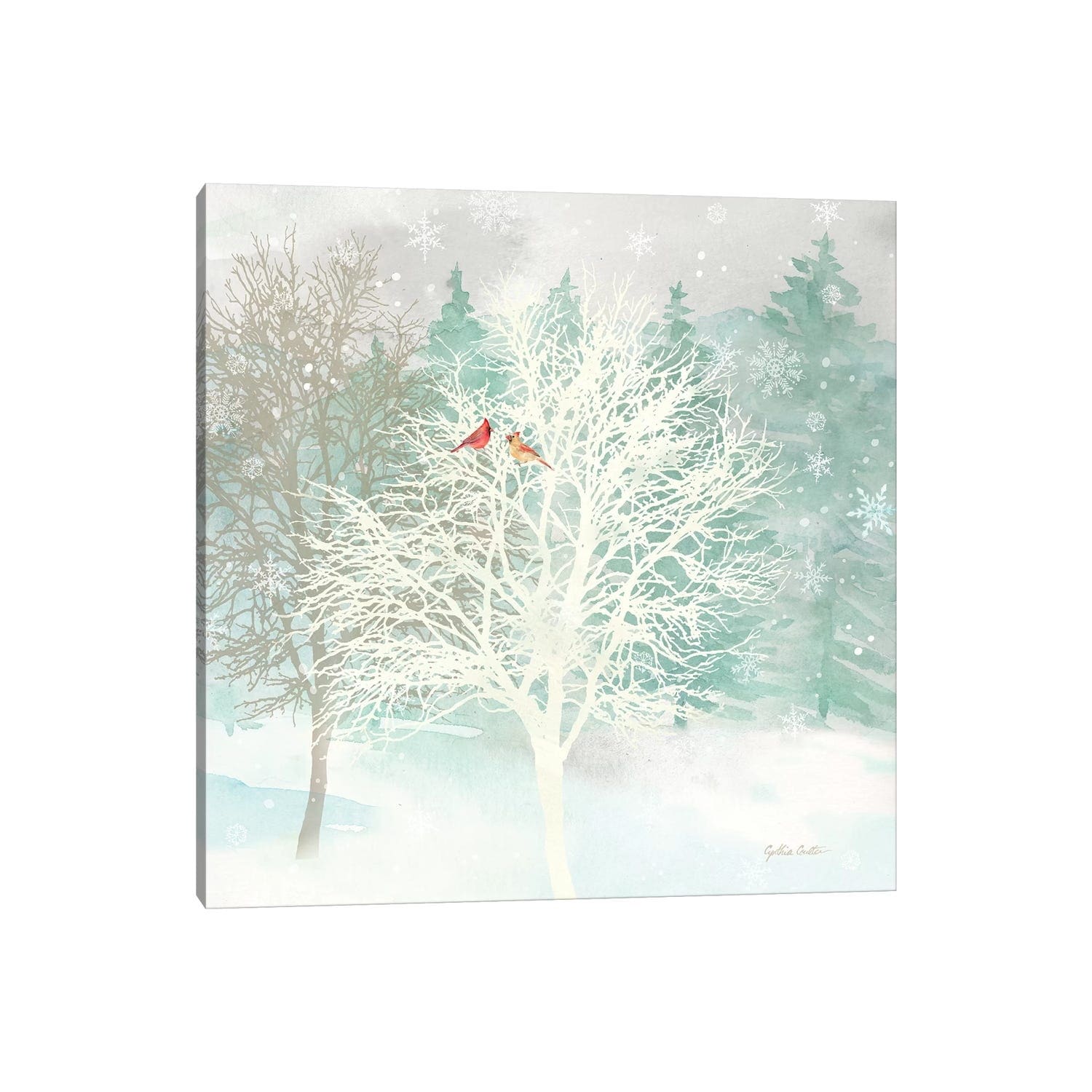 iCanvas "Winter Wonder I " by Cynthia Coulter Canvas Print
