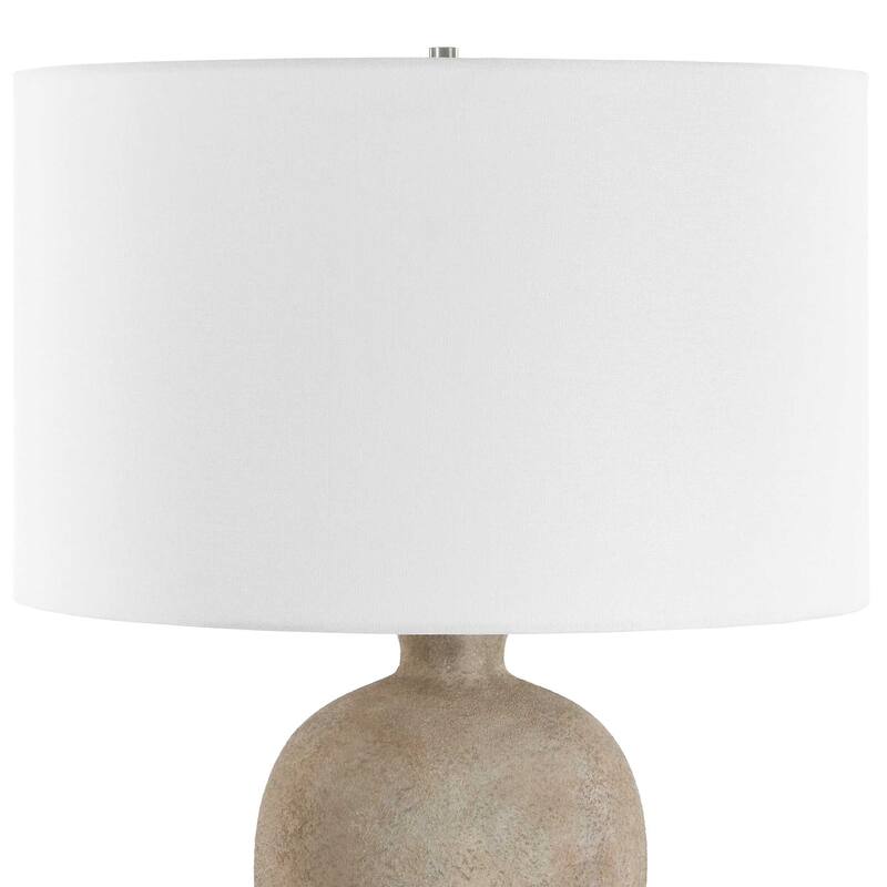 Uttermost Torres Textured Ceramic Table Lamp - 18.00" W x 30.00" H x 18.00" D