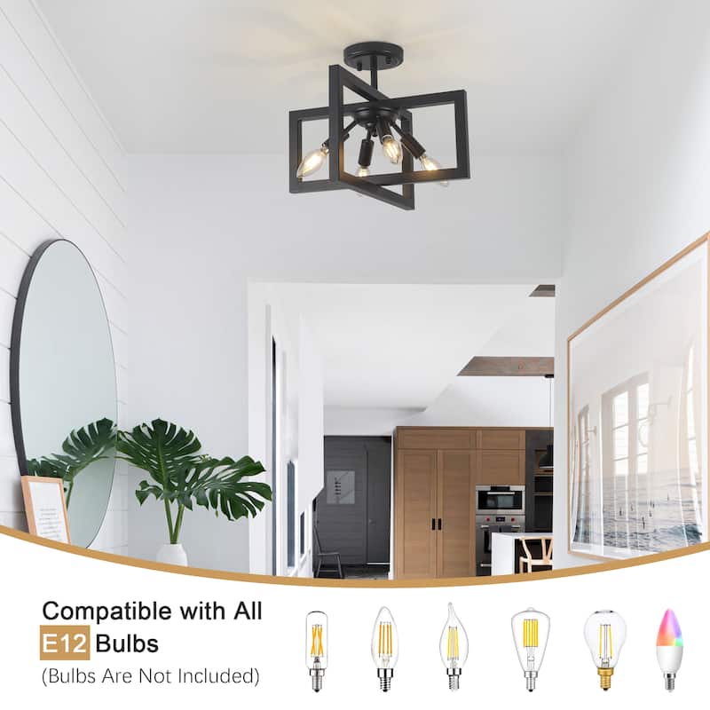 57.09-inch 56-light modern and stylish linear metal chandelier with crystal lampshades