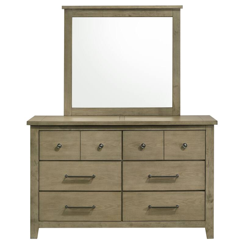 Hazlewood 6-drawer Bedroom Dresser Cabinet Vineyard Oak