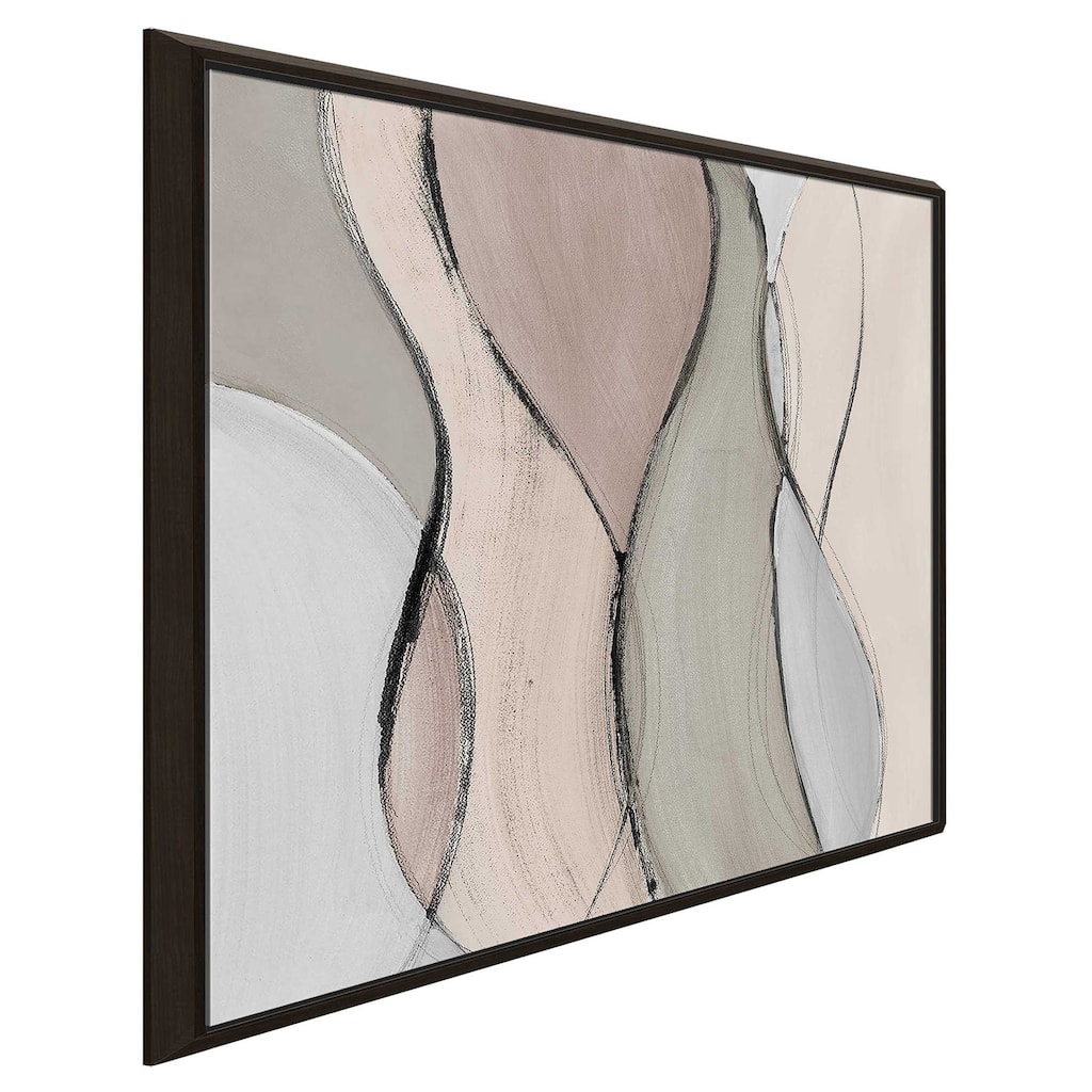 "Neutral Coalescence I" Print on Floating Canvas