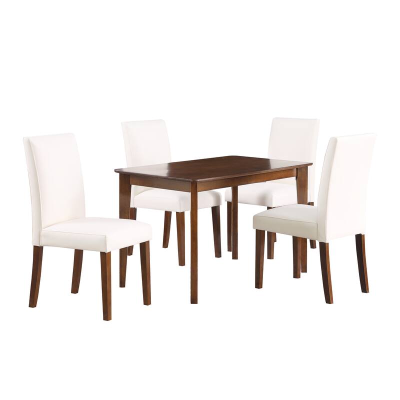 Ashton 5-Piece Rectangular Dining Table Set with Chairs