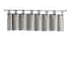 preview thumbnail 7 of 10, Tucker Solid Button Window Kitchen Curtain Valance