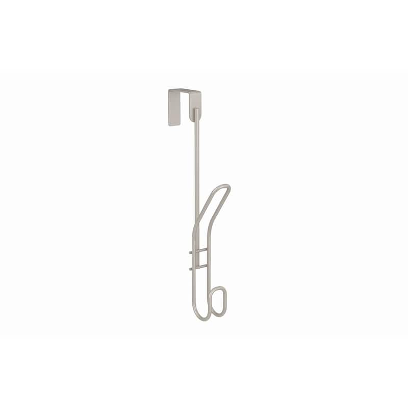ClosetMaid Decorative Over the Door Hook Organizer - Single - Nickel