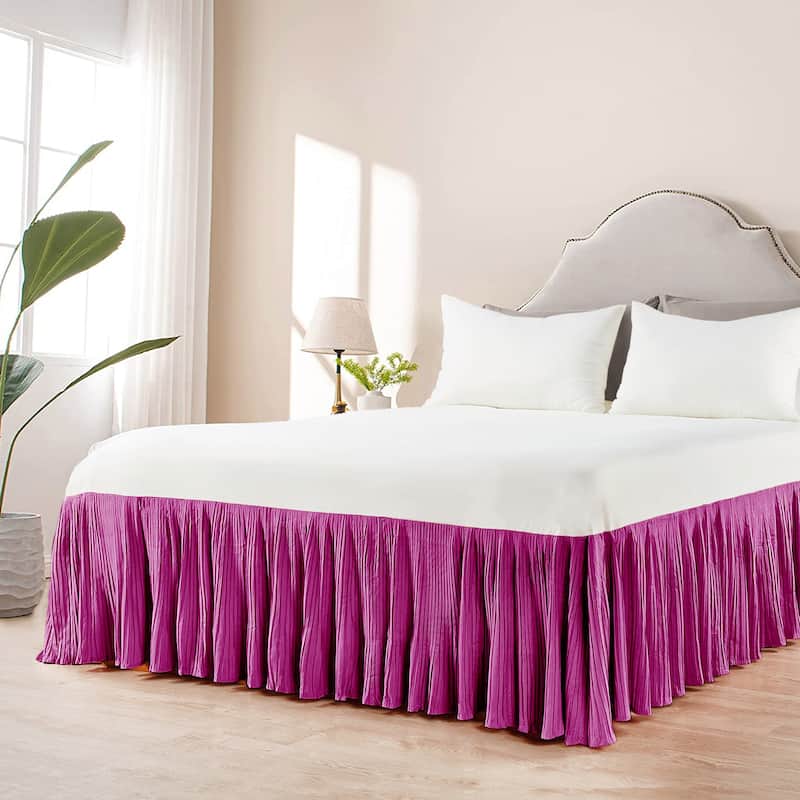 Serenta Pleated Bedskirt 18" Drop
