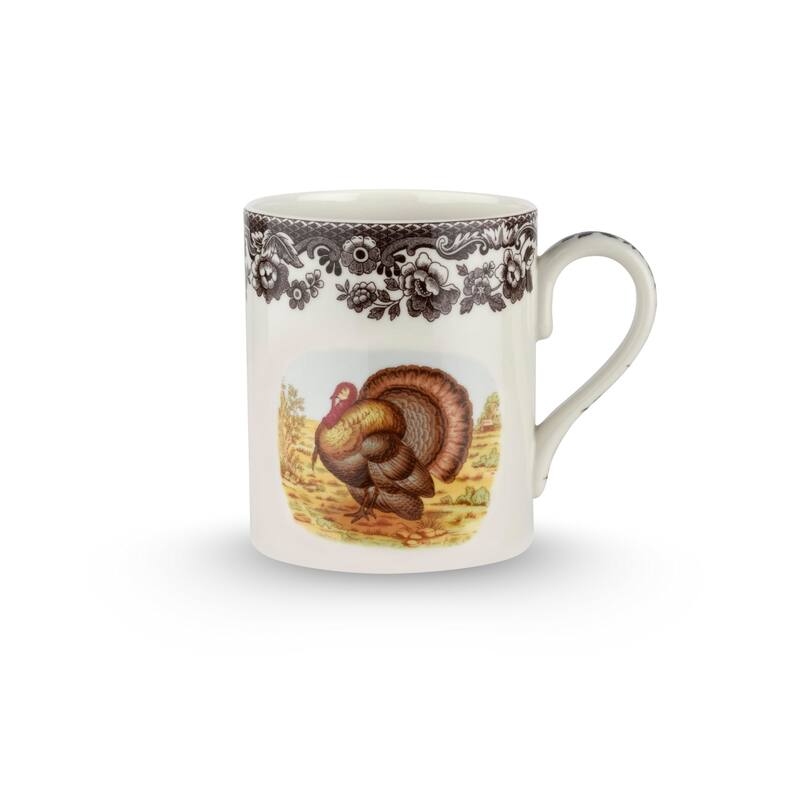 Spode Woodland Mug Assorted Bird - Turkey