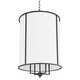 preview thumbnail 1 of 6, Quorum International 6705-4 Eldorado 4 Light 18" Wide Pendant Matte Black
