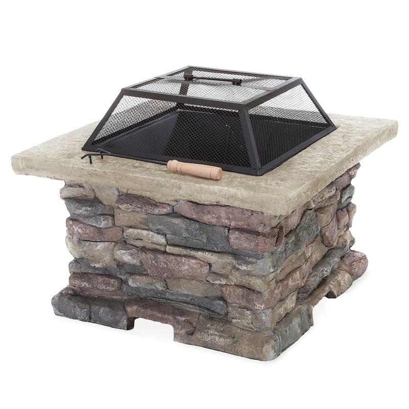 Corporal Square Fire Pit by Christopher Knight Home