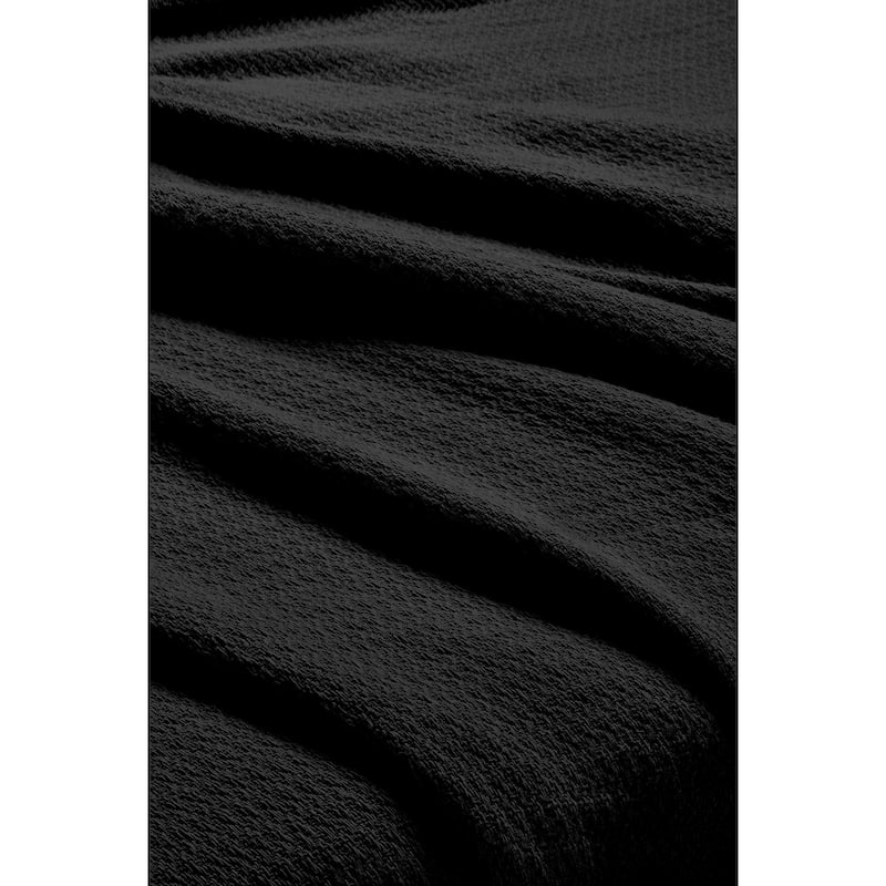 Superior Waffle Weave Honeycomb Knit Soft Cotton Blanket