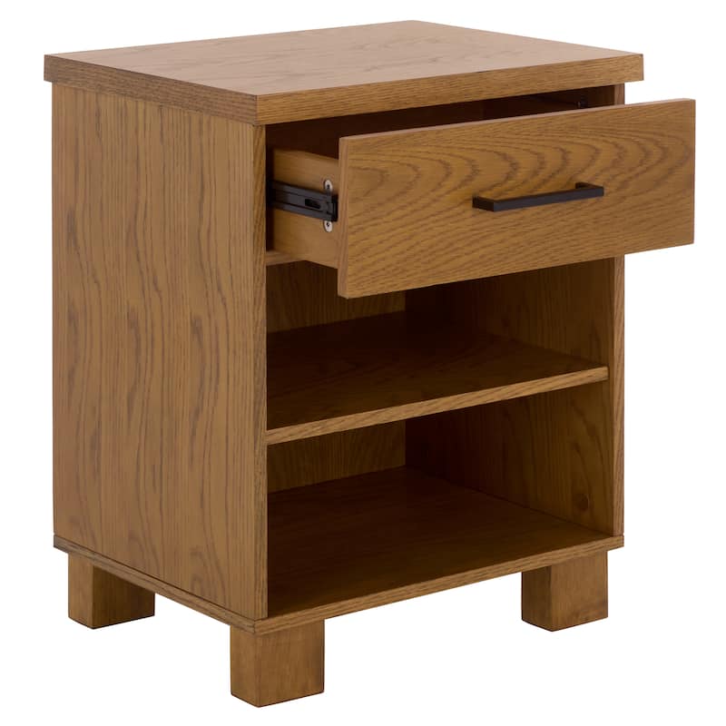 SEI Furniture Himanshu 1-Drawer 2-Shelf Nightstand