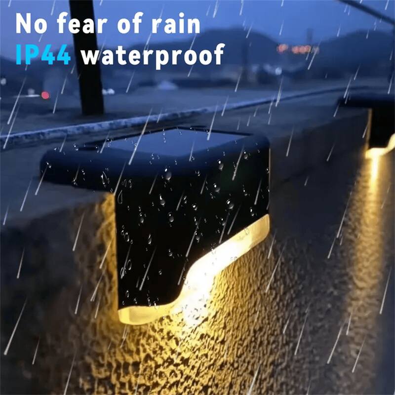 Warm light 16PCS Solar Deck Lights Outdoor