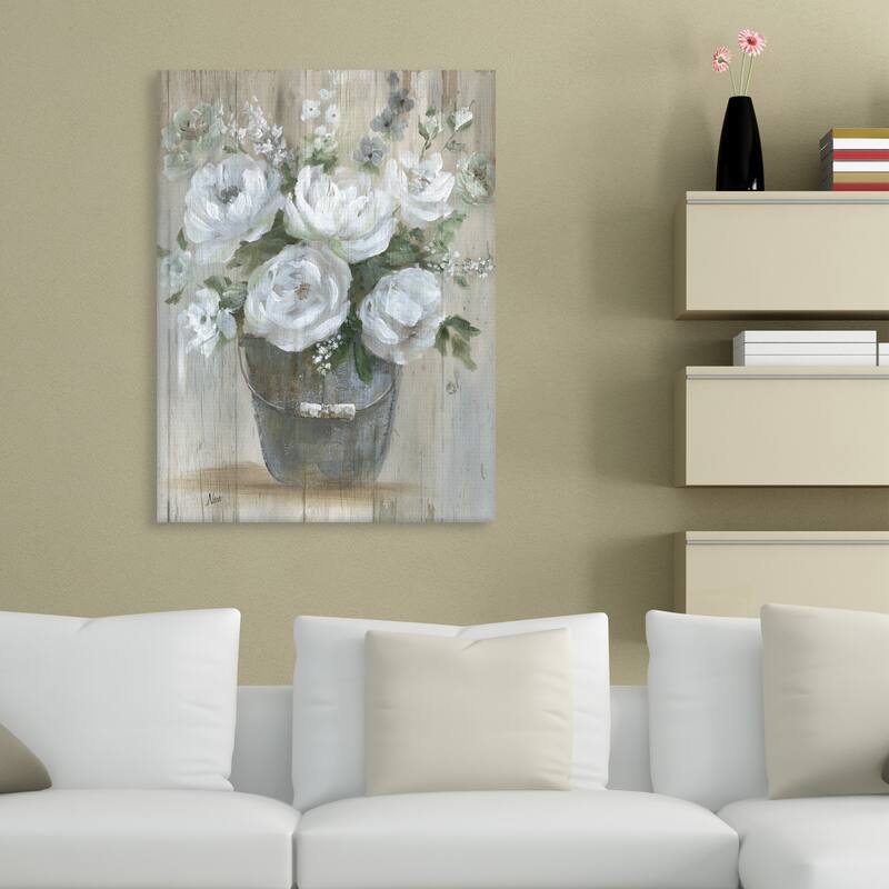 Wild Roses by Nan Canvas Art Print