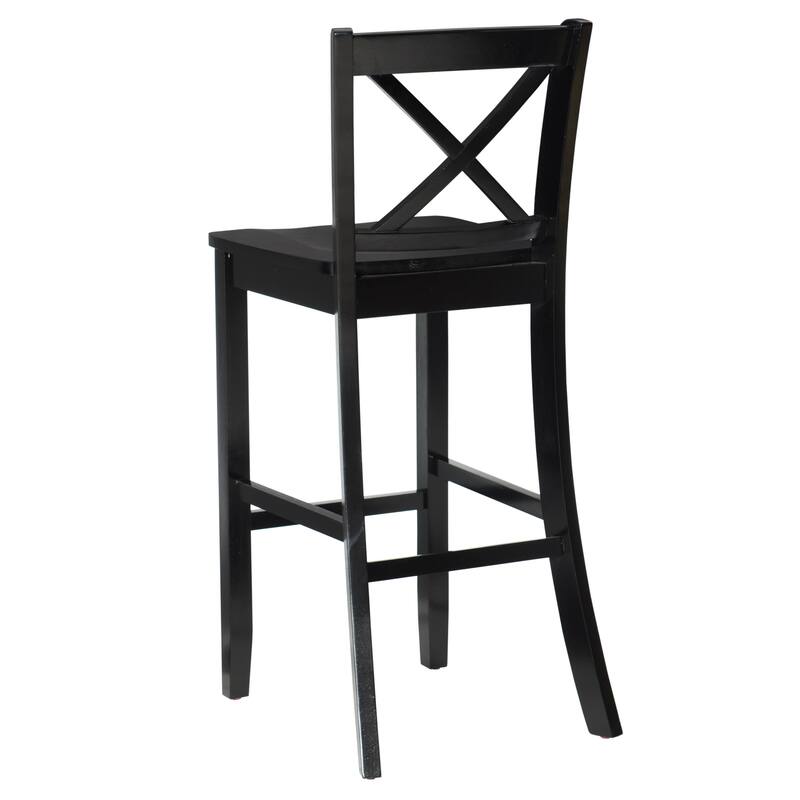 Copper Grove Frunza Black 30inch Xback Bar Stool On Sale Bed Bath