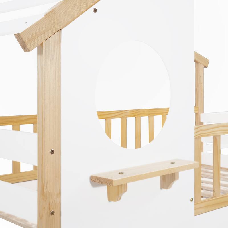 Twin-Over-Twin Bunk Bed
