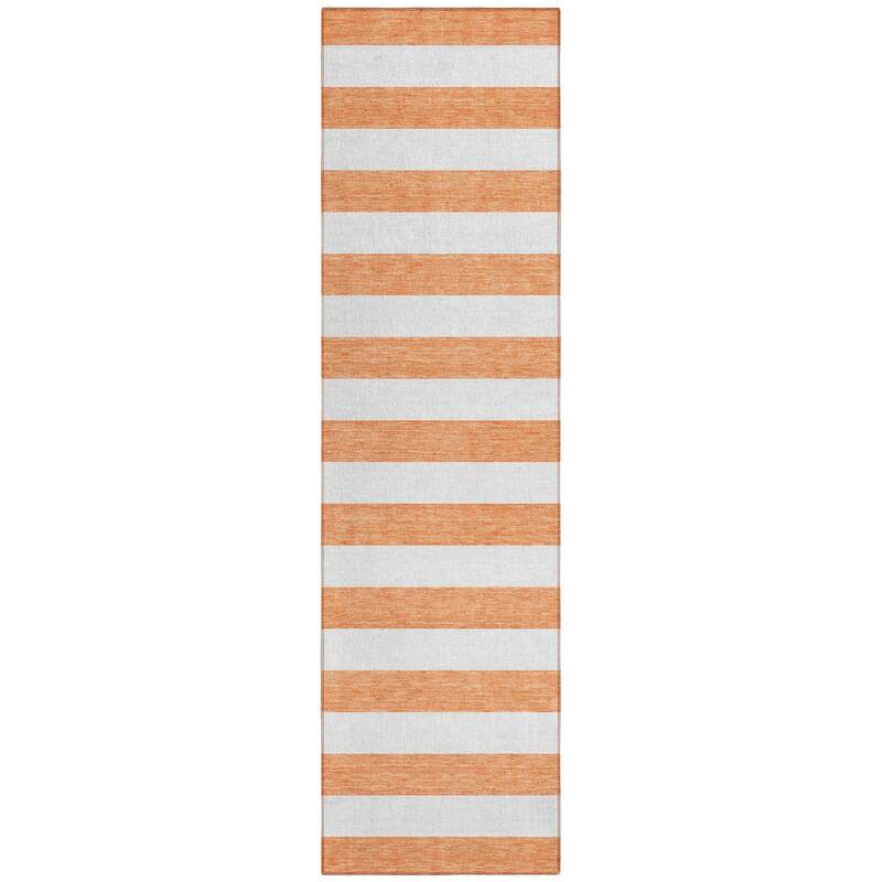 Altomo Stripe Weather Resistant Timeless Fusion Outdoor Rug