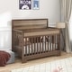 preview thumbnail 45 of 64, Certified Baby Safe Crib, Pine Solid Wood, Non-Toxic Finish, JPMA Certified BrownA