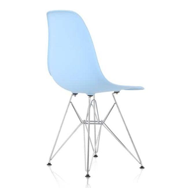Modern Leather White Stool (set of 2) - N/A