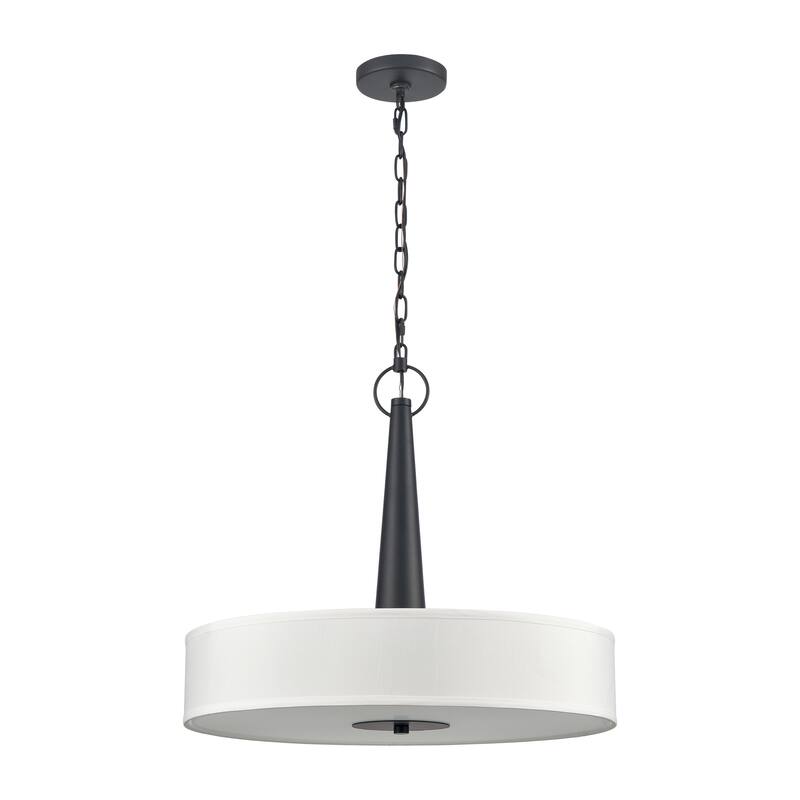 Elk Home Leo 22'' Wide 4-Light Pendant - Matte Black