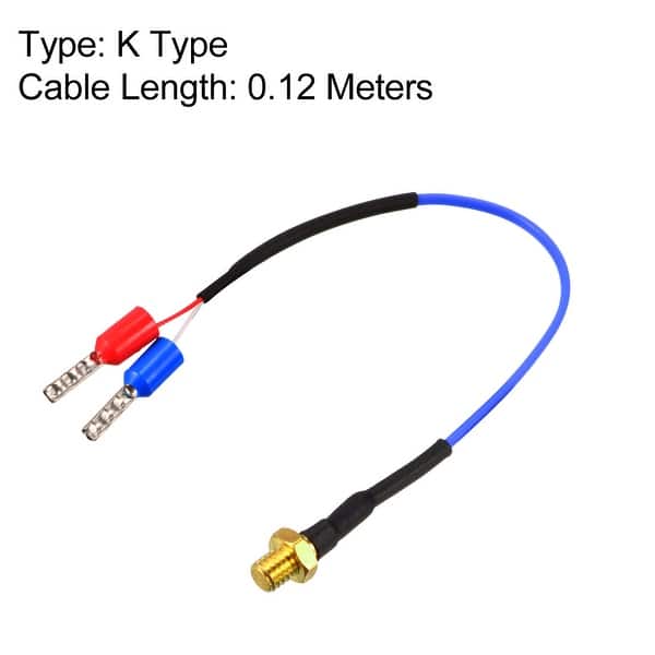 Shop K Type Thermocouple Temp Sensor Probe For 3d Printer 0 12m